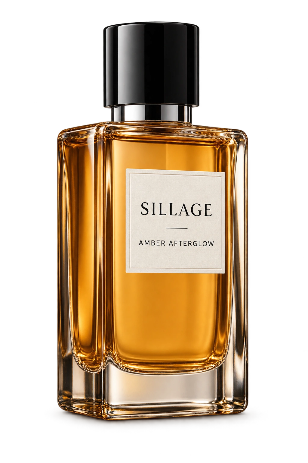 Amber Afterglow perfume bottle