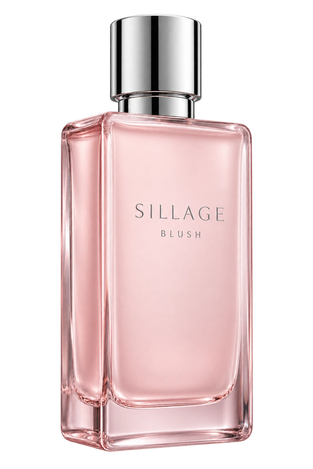 Blush perfume bottle